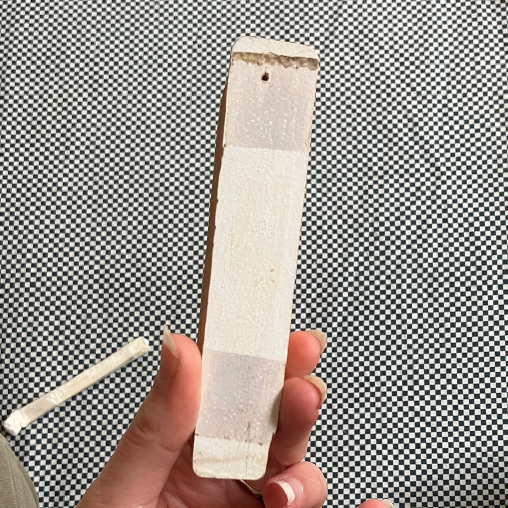 Mezuzah in Sky Blue Gold & Pearls - Picture 5 of 7